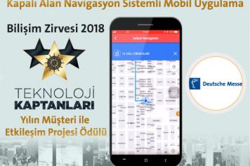 Teknoloji Kaptanları'nda Alman Devi; Deutsche Messe'ye Büyük Ödül!