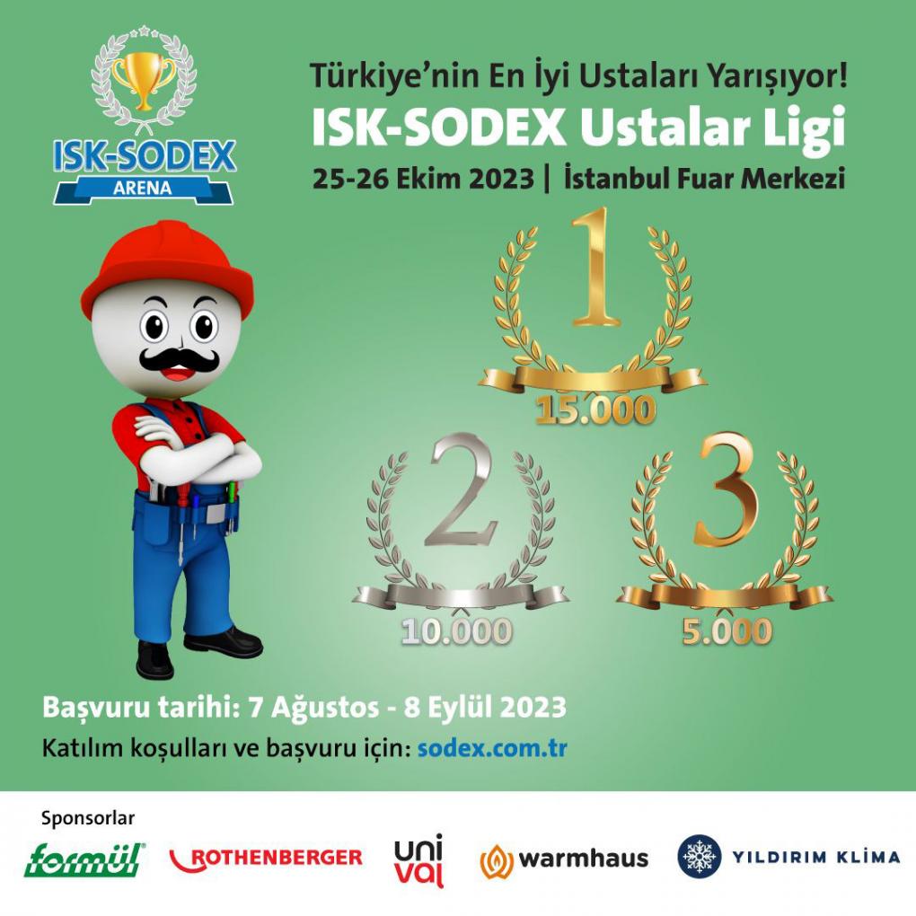 ISK-SODEX ISTANBUL 2023 - Ustalar Ligi ISK-SODEX ISTANBUL 2023 - Ustalar Ligi