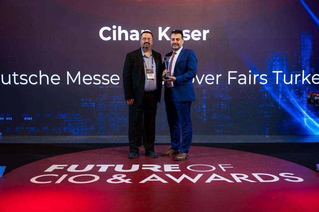 Hannover Fairs Turkey’in B2B Platformu’na Future of CIO & Awards’tan ödül Hannover Fairs Turkey’in B2B Platformu’na Future of CIO & Awards’tan ödül